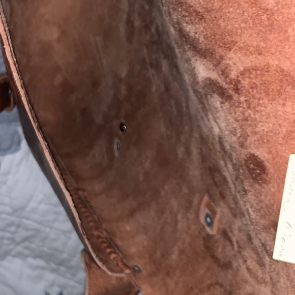 ๐ฒ๐ฝ Authentic Artisan Handmade Mexican Leather Embossed Briefcase ๐ผ - Picture 10 of 11